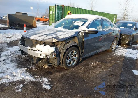 2017 Honda Civic Lx from USA, damaged, VIN 2HGFC2F53HH525899